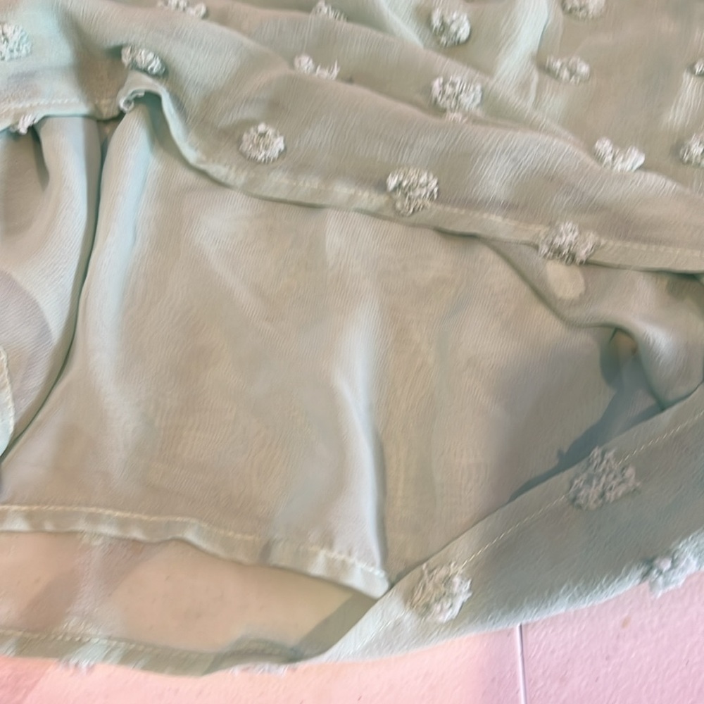 #148. Swiss dot blouse. 3x - Picture 6 of 9